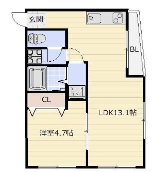 【間取り】 | 杣御影ハイム