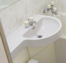 ハーベストハウス円山の洗面所