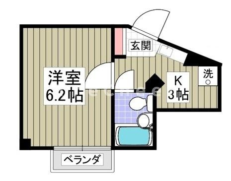 ベルメゾン　新座の間取り