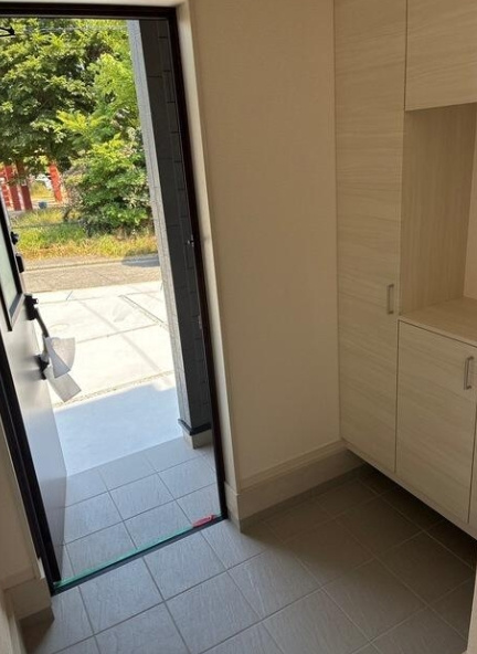リーブルガーデン岸和田市並松町５期の玄関
