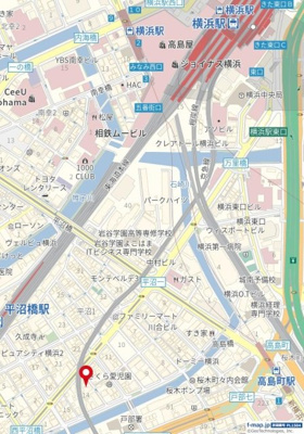 【地図】 | スカイコート横浜平沼