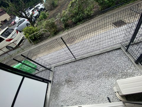 CloudNine中山のバルコニー