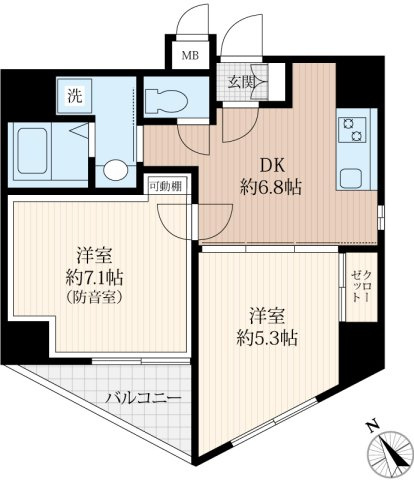 ラシクラス麹町の間取り|ラシクラス麹町