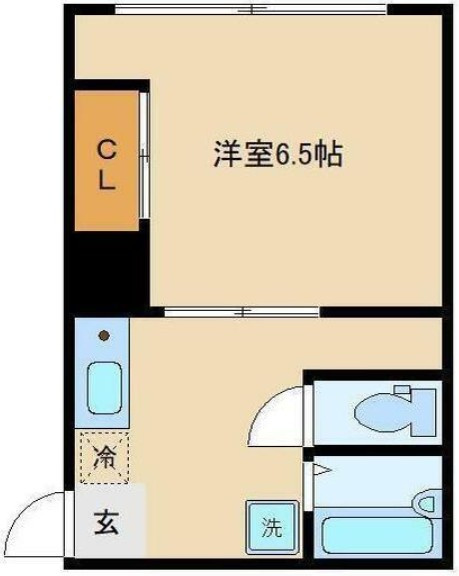 コーポ峰の間取り|間取りです。