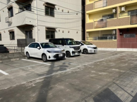 フラッハフェルトの駐車場