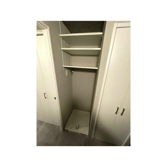 【設備】 | aLATO杉並堀ノ内 | 室内洗濯機置場。