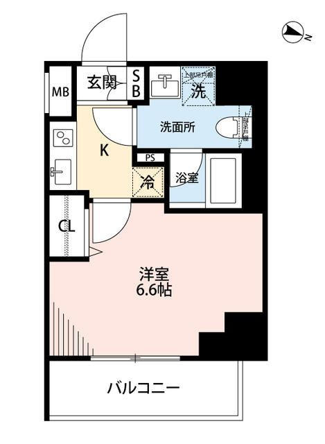 ＭＡＸＩＶ横浜吉野町ＮＯＲＴＨの間取り
