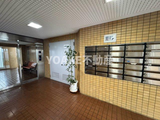 ダイヤモンドマンションのエントランス