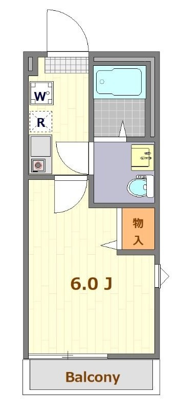 M・Yメゾン百合ヶ丘の間取り|間取りです。