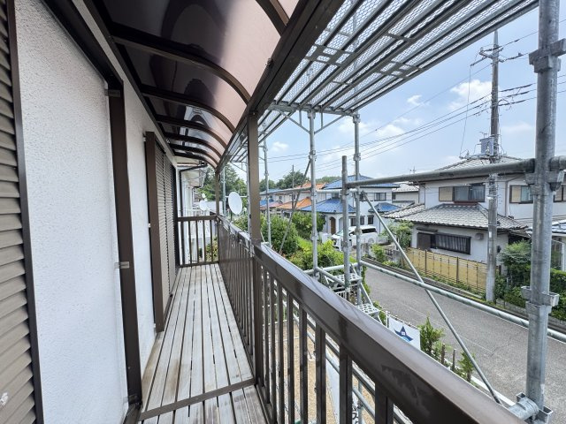 高崎市吉井町南陽台　中古住宅のバルコニー|高崎市吉井町南陽台　中古住宅