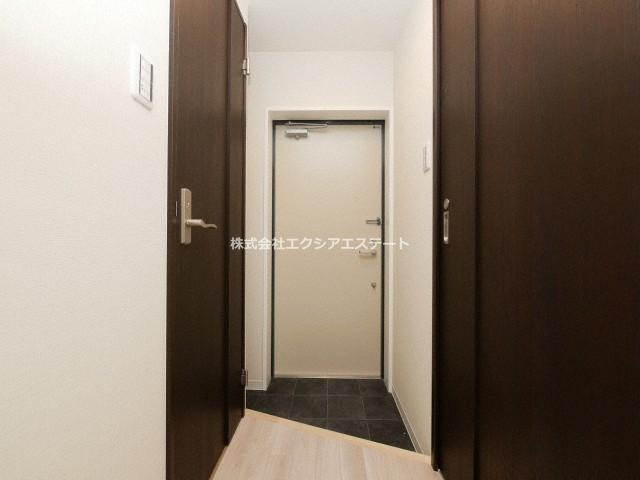 ウエストコクーン阿倍野の玄関