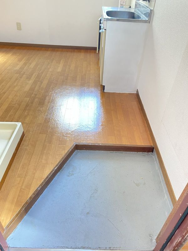 第一アサヒハイツの玄関