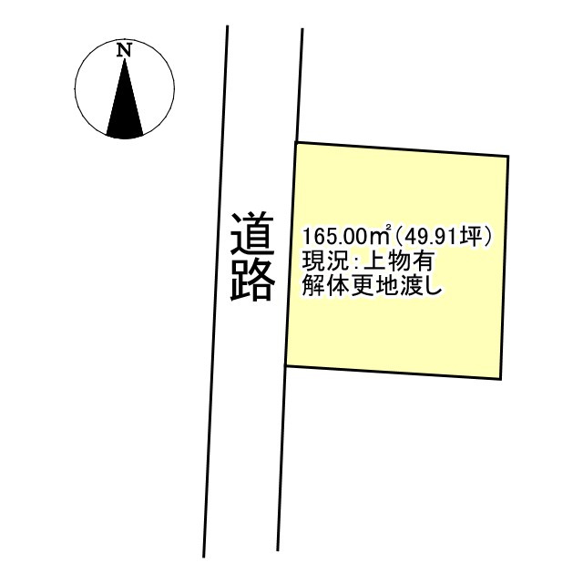 西条市大町325-14　売土地の土地図
