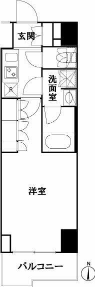 ルーブル池袋弐番館の間取り