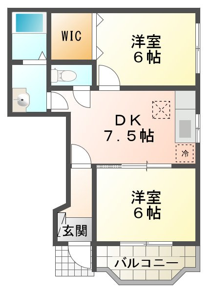 ルマージュ神戸３番館の間取り