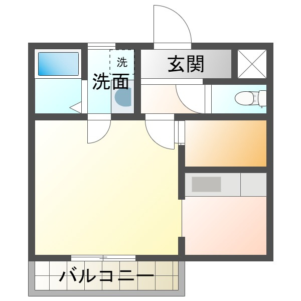 フォレストメゾン須磨寺の間取り