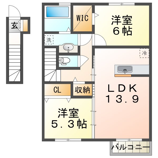 グランツの間取り