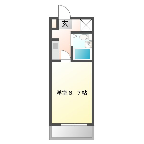 トレビアンコートの間取り