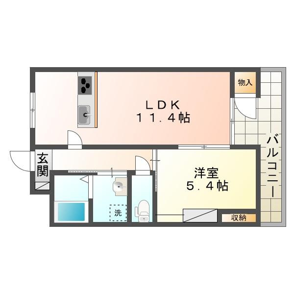 ロイヤルコーポ吉田の間取り