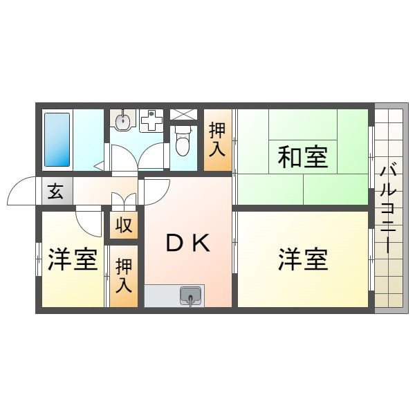 メゾン日宏の間取り