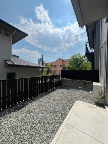清水通貸家の庭