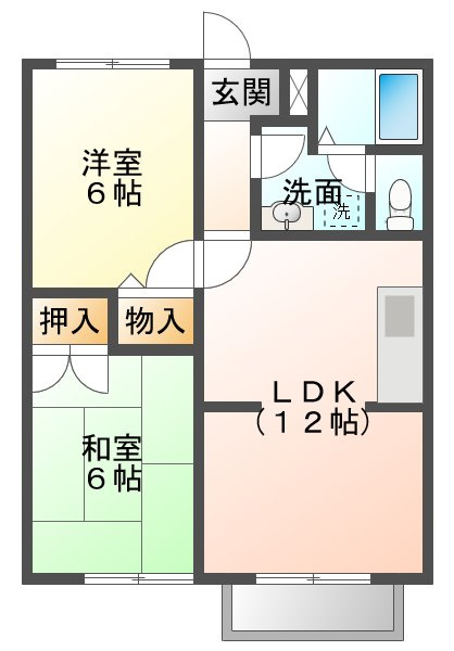 ミサワヒルズの間取り