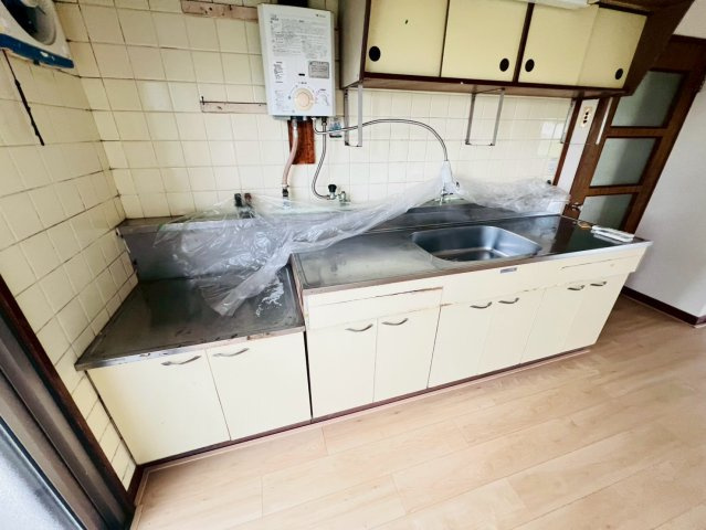 新多聞第3住宅211号棟のキッチン