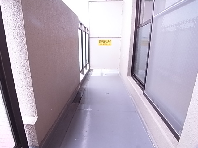 グランベア今井のバルコニー
