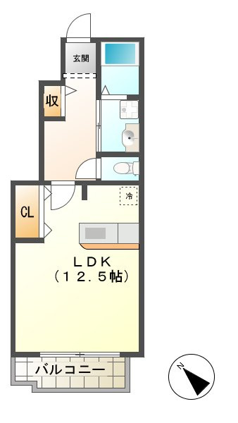 フランカルムの間取り