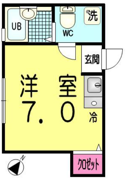 エフォート西池袋の間取り