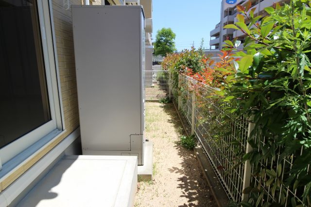 ECO SOLEIL の庭