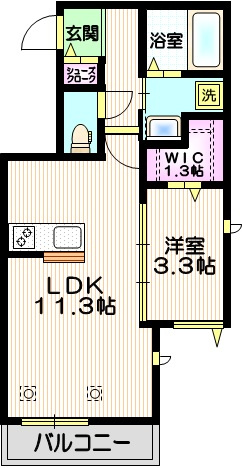メゾン　ステラの間取り