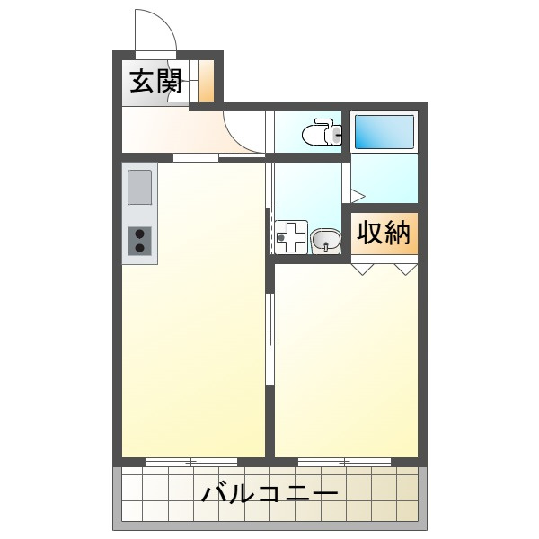 エヴァンスⅡの間取り|エヴァンスⅡ