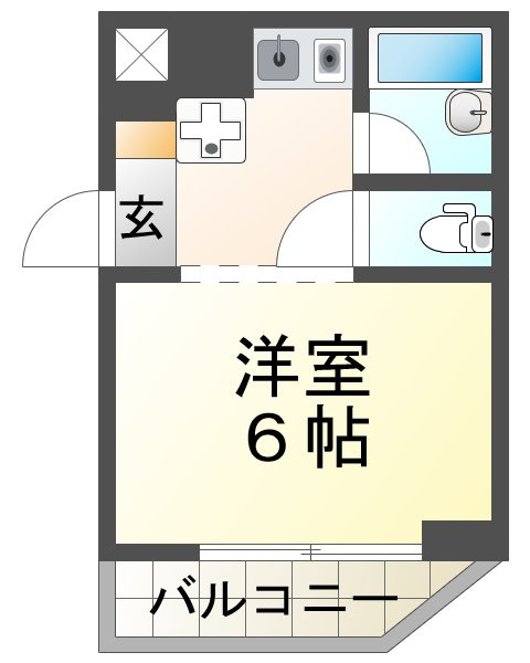 パルメゾン西脇の間取り