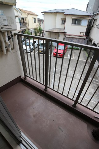 リアルテ霞が丘のバルコニー