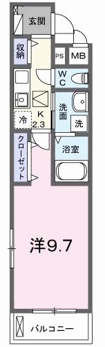 ルポ舞子弐番館の間取り