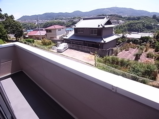 エナール北のバルコニー