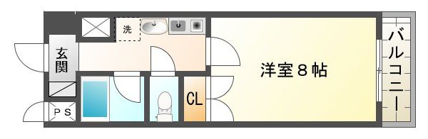 アークコート宮の前の間取り