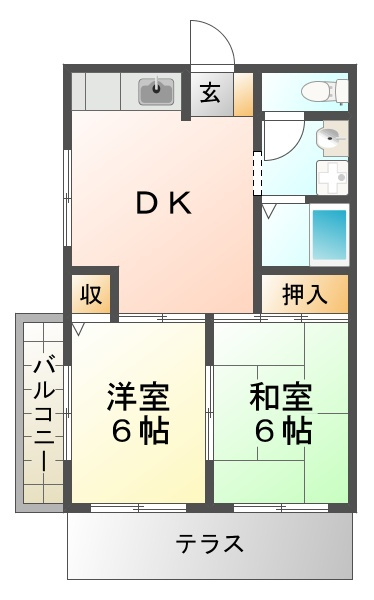 泉が丘アバンティの間取り