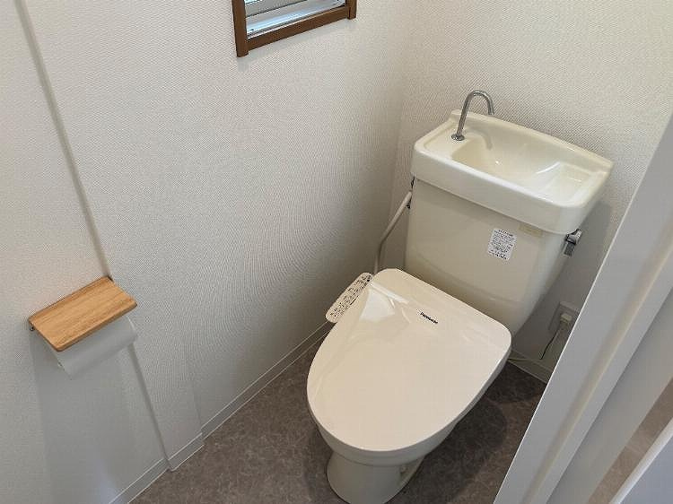 はとがさきハイツⅠのトイレ|コンパクトで使いやすいトイレです