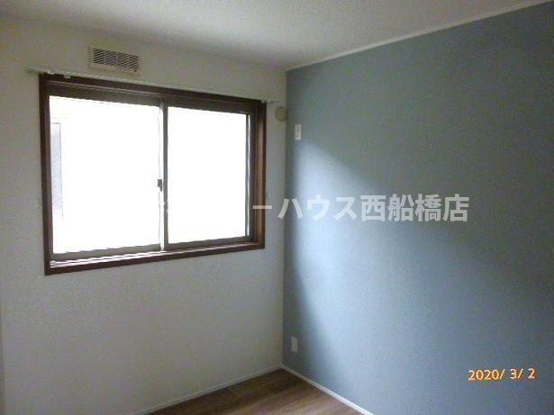 旭町戸建貸家　Ｃ棟の寝室