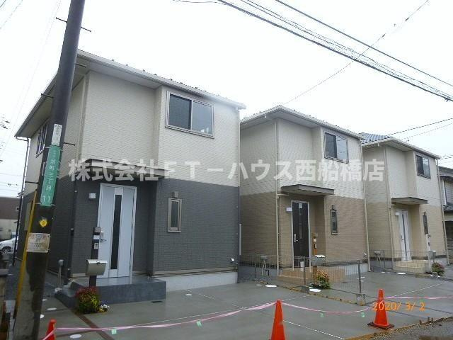 旭町戸建貸家　Ｃ棟の外観