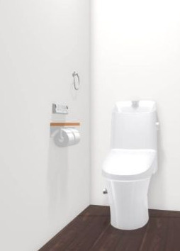 (仮)鳥栖市本町　新築アパート【キャシュバック対象物件】のトイレ|トイレもきれいです