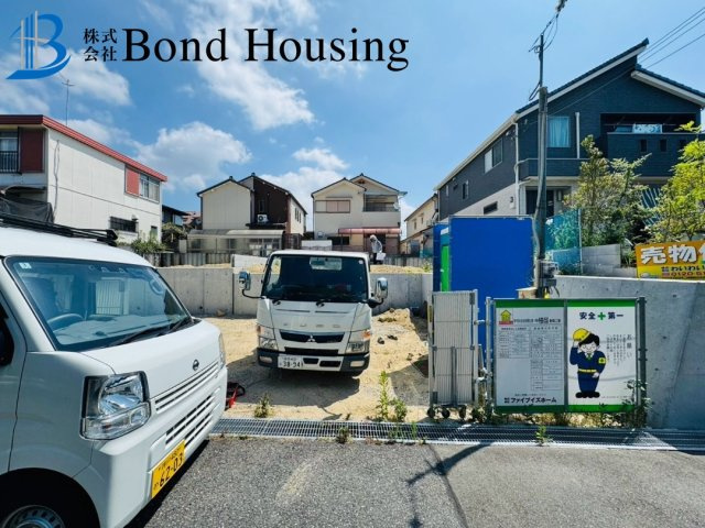耐震等級3取得　南多聞台4丁目　新築2区画　2号棟の外観