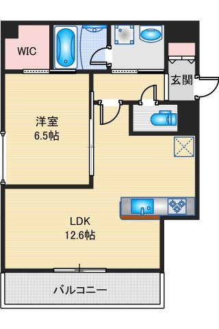 ローズメゾンYの間取り