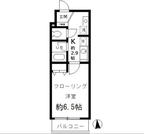 スクエアコートの間取り