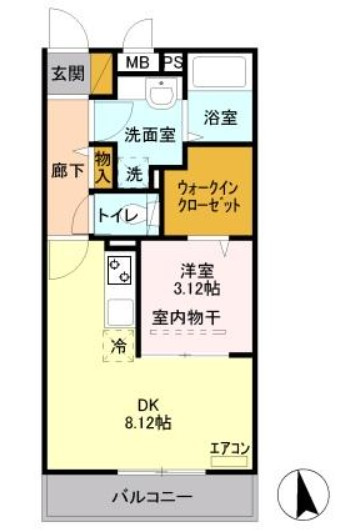 ジェイ・エス・ティ南浦和の間取り