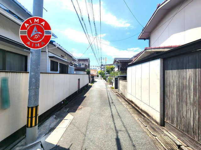 福岡市南区若久2丁目第3-2区画（1号地）の前面道路含む現地写真|日当たり良好です。