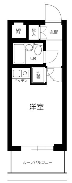 ライオンズマンション方南町駅前の間取り