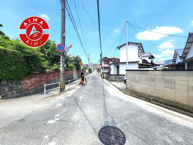 大野城市上大利2丁目第1-3区画（1号地）の前面道路含む現地写真|前面道路です。
